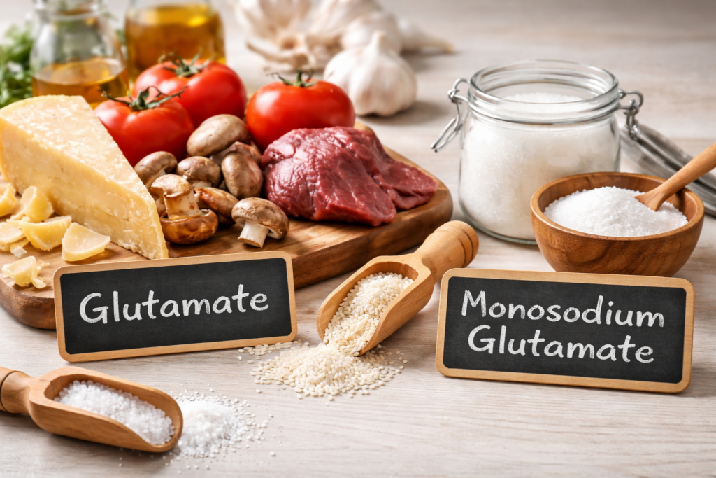 glutamate vs msg